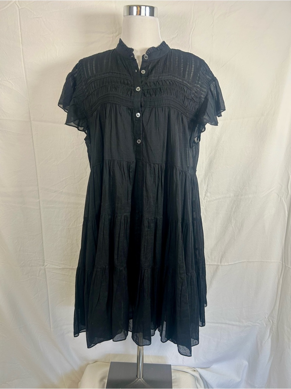 Étoile Isabel Marant Cotton poplin shirt dress, Size 38